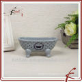 Grey Glaze Ceramic dry soap dish holder